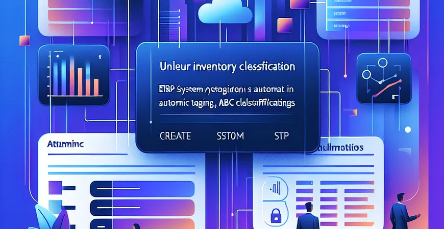 库存分类不清晰？ERP 系统自动标记与 ABC 分类实操